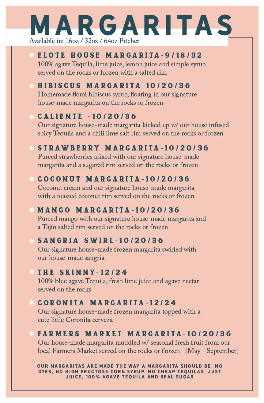 Karaoke Menu | Enjoy Karaoke Dining - Book Now — Elote Cafe & Catering